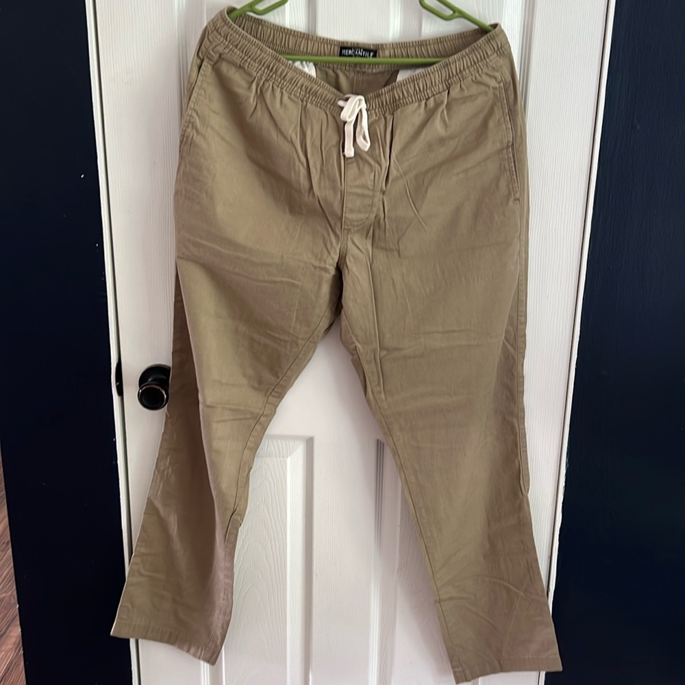 J. Crew Khaki Joggers.